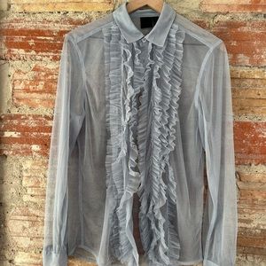 Men’s Ruffled Dress Shirt